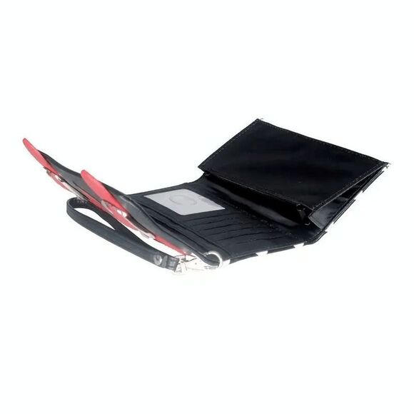 Harley Quinn Diamond Patterned Mallet Clutch Wristlet Wallet - Picture 4 of 4